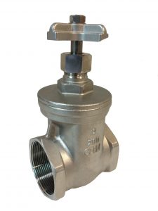 Stainless Steel Gate Valve Cross Top - 304 SS - Injector Systems